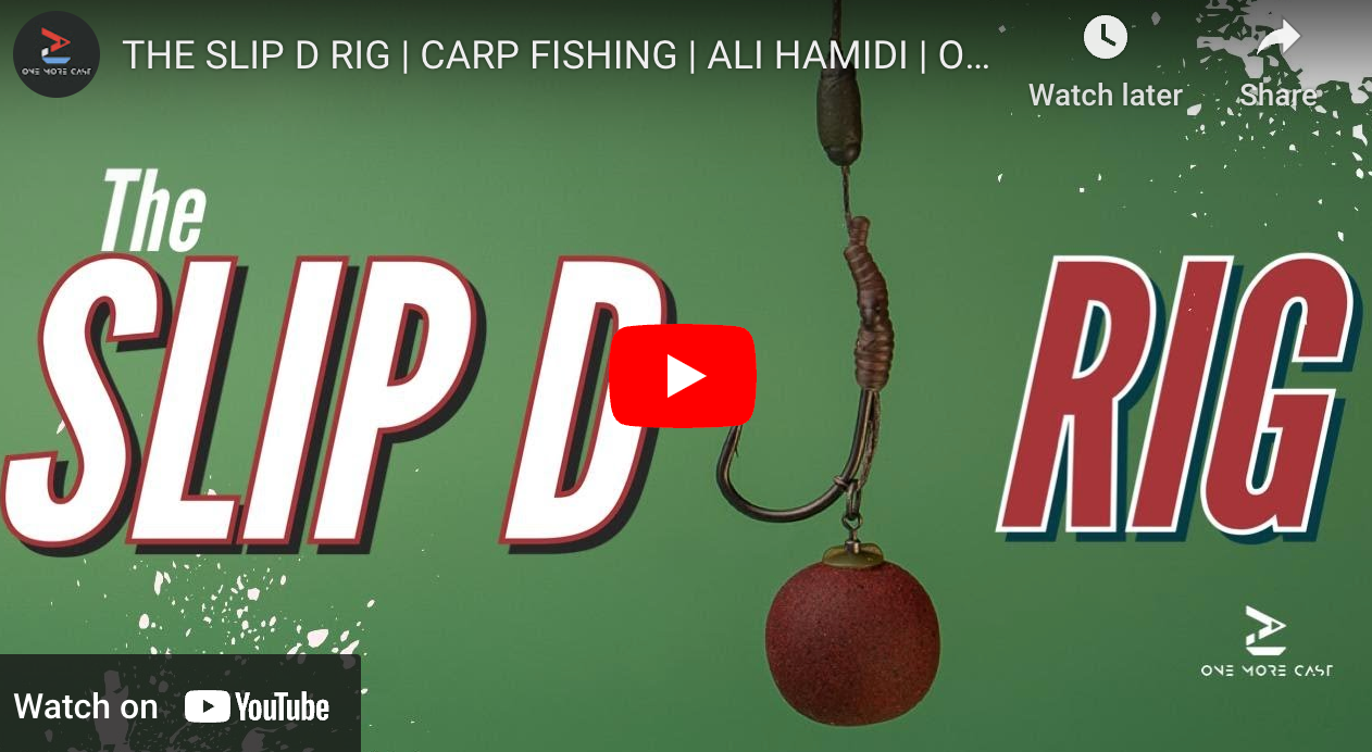 THE SLIP D RIG CARP FISHING ALI HAMIDI ONE MORE CAST