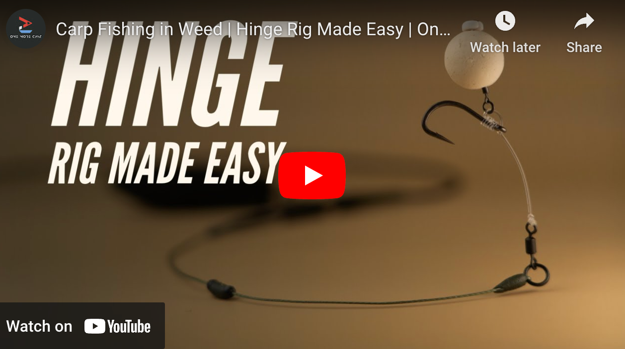Carp Fishing in Weed | Hinge Rig Made Easy | One More Cast | Ali Hamidi