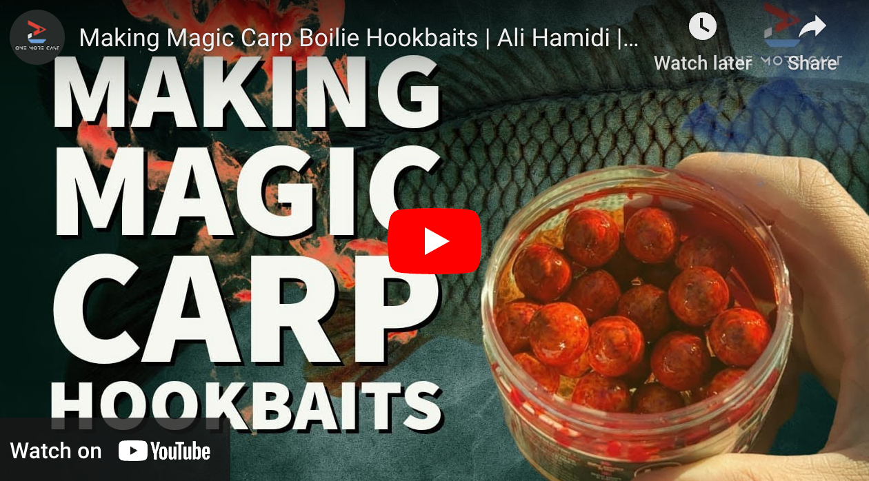 Making Magic Carp Boilie Hookbaits | Ali Hamidi | Carp Fishing