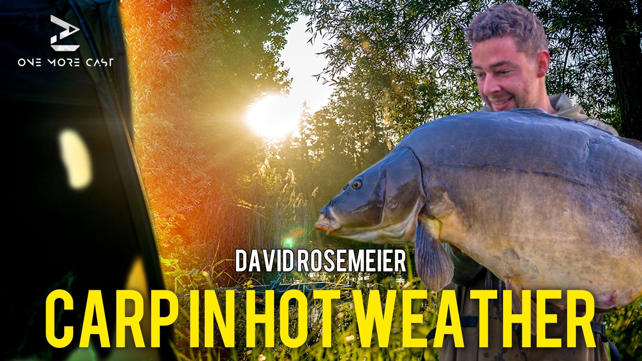 carp fishing in hot weather
