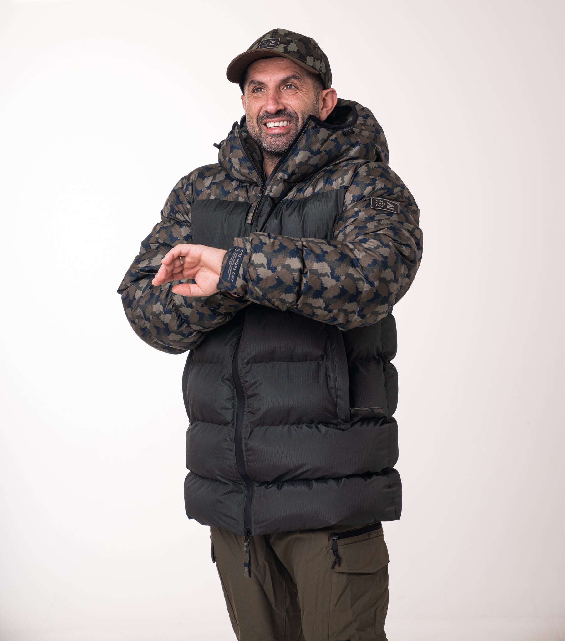 Splashleaf Camo Puffer Jacket Limited Edition Bundle