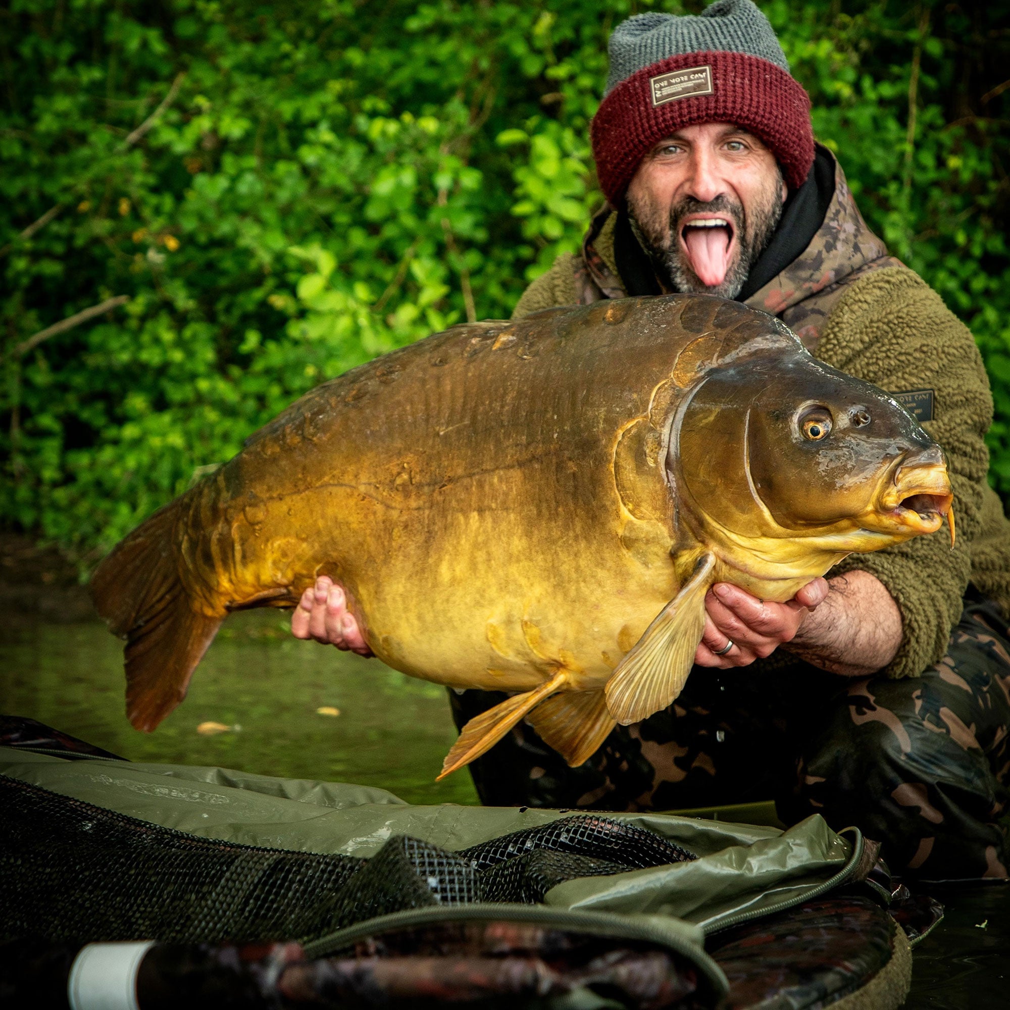 OMC One More Cast PB Flat Mat Splash Camo