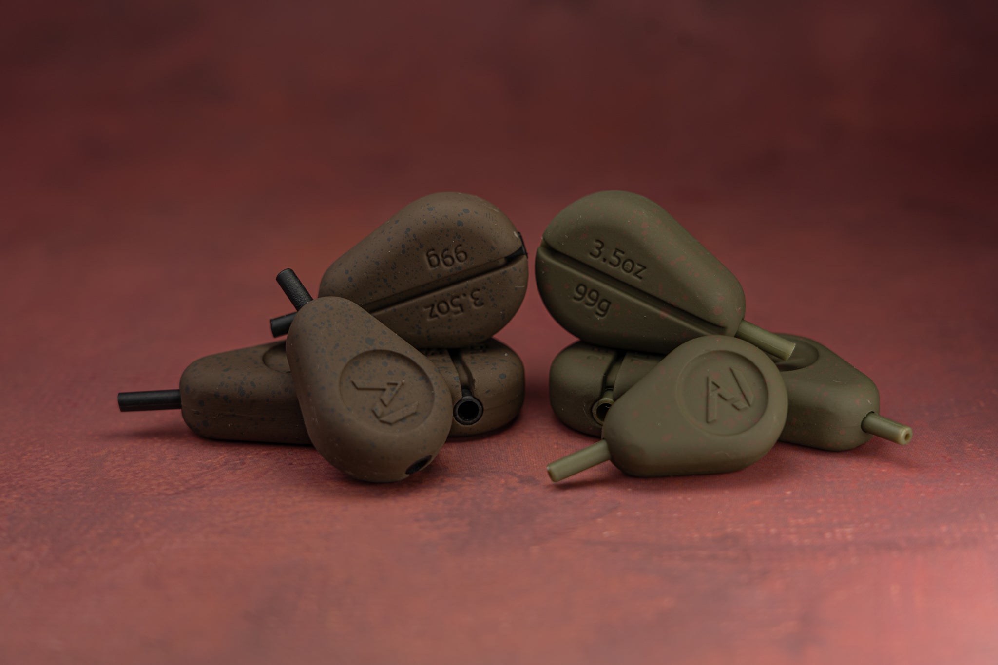 OMC One More Cast Inline Flat Pear Lead