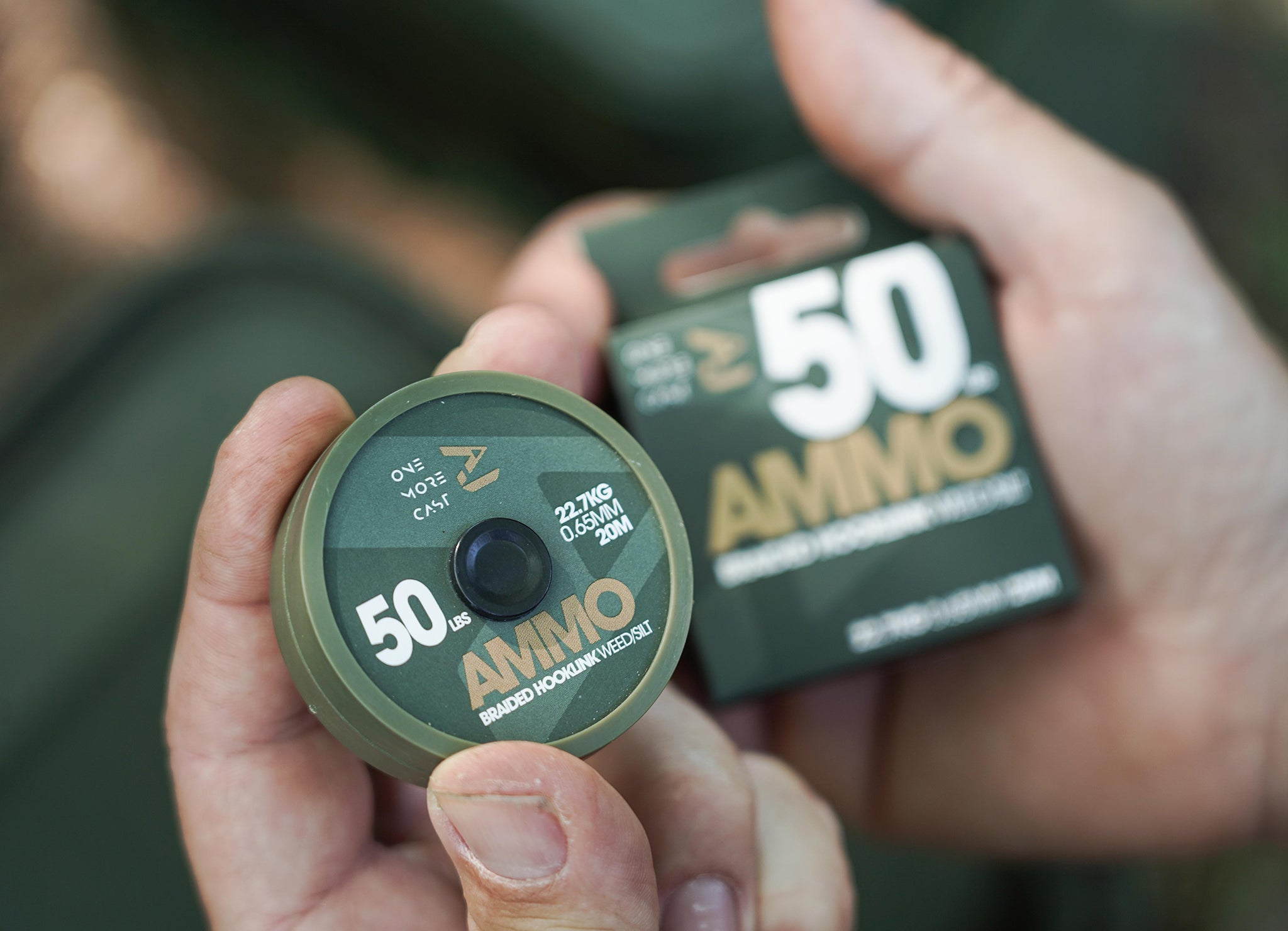 AMMO Camo Braided Hooklink