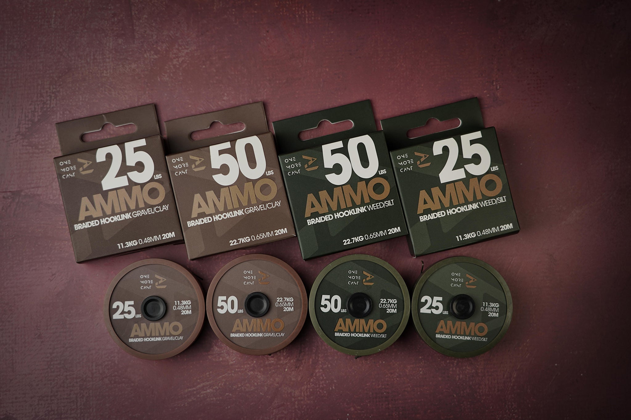 AMMO Camo Braided Hooklink
