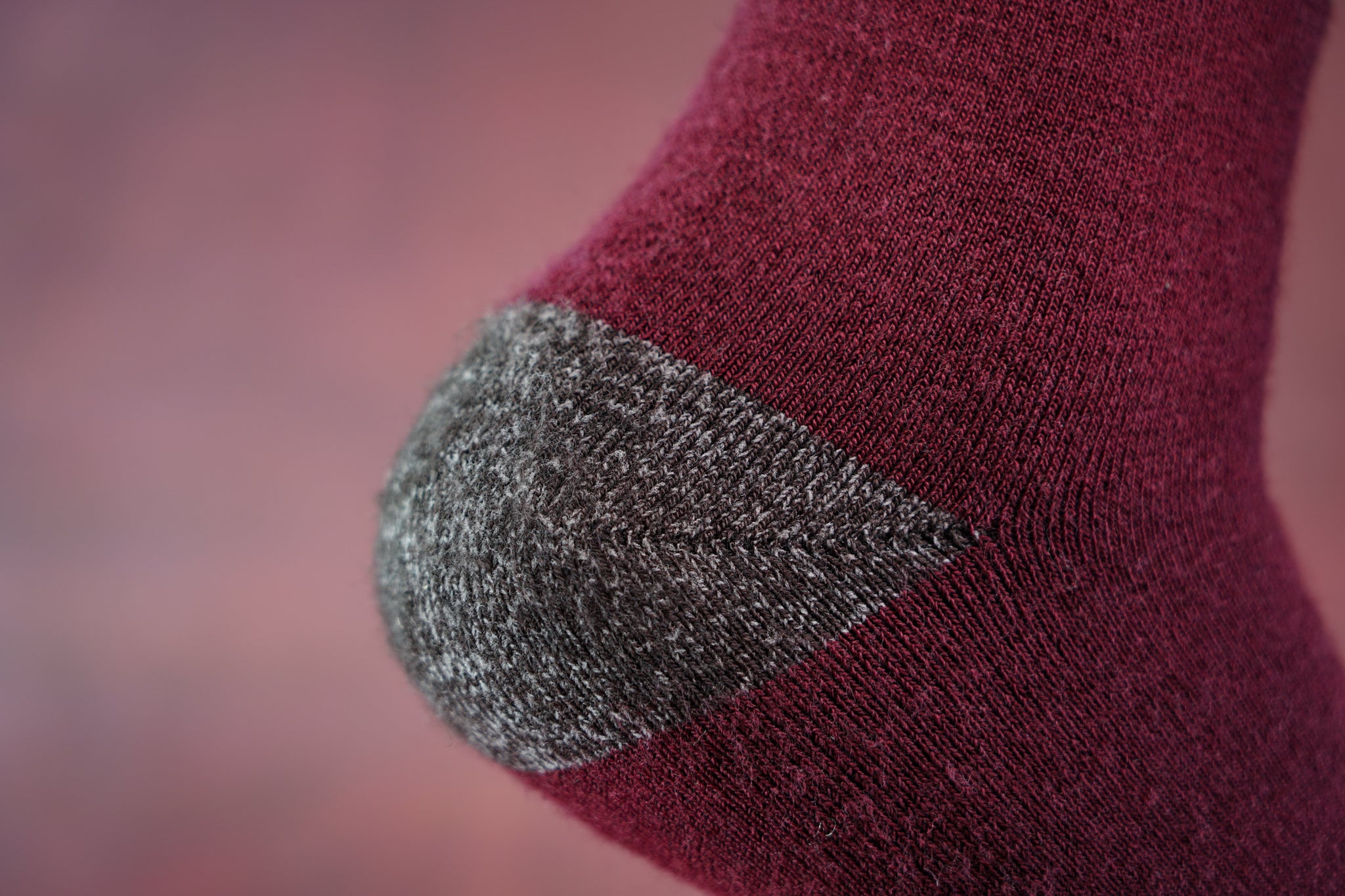 Knotting Heel Merino Wool Sock