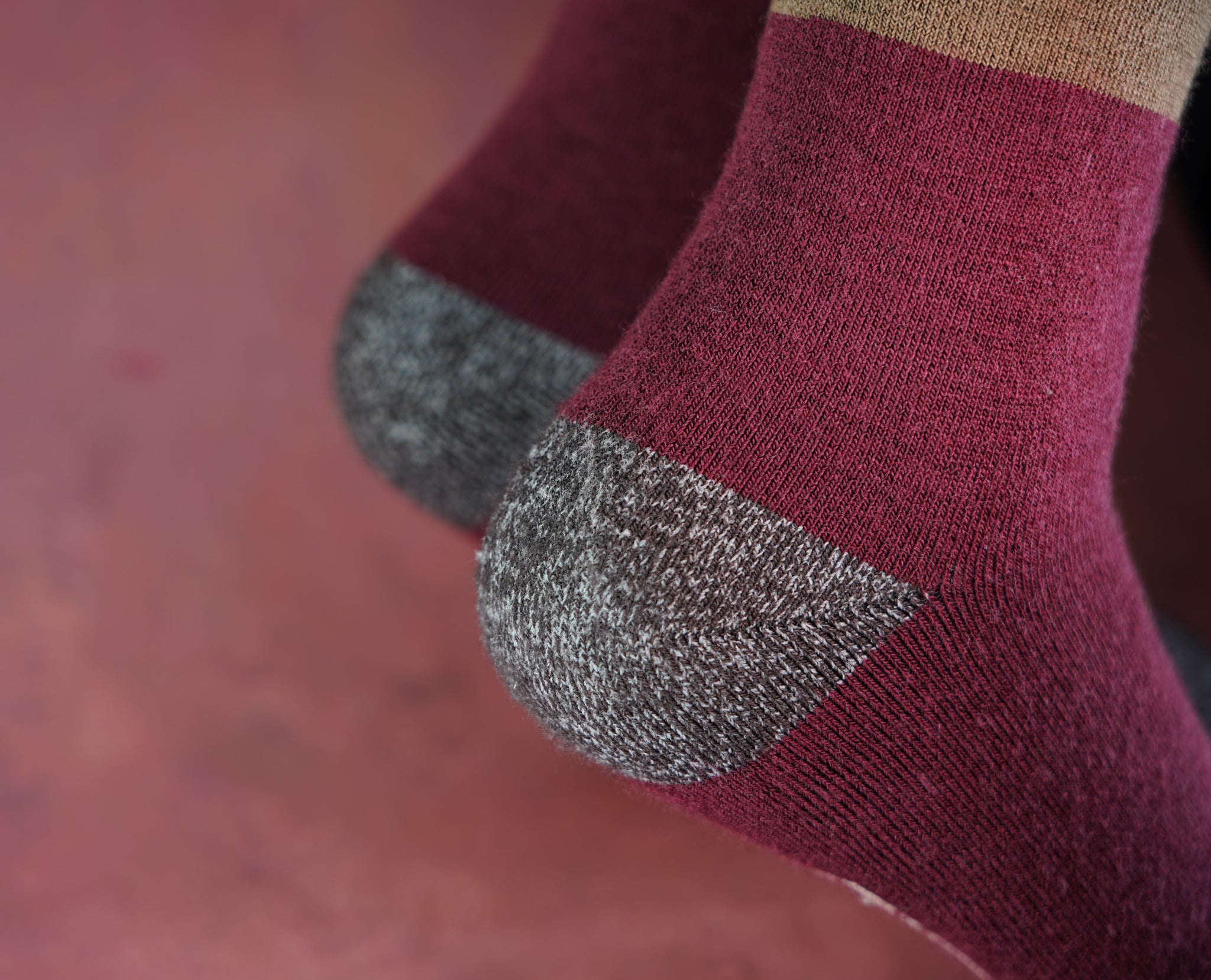 Knotting Heel Merino Wool Sock