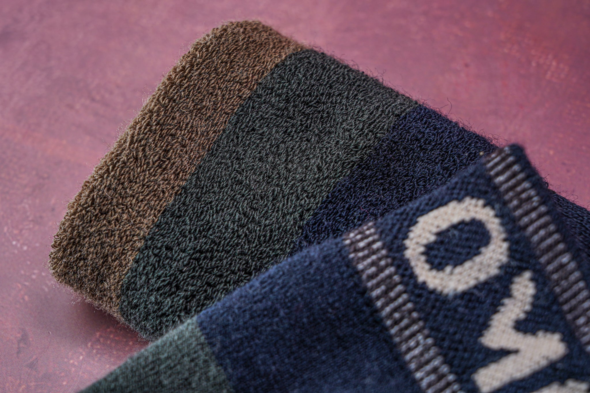 Knotting Heel Merino Wool Sock