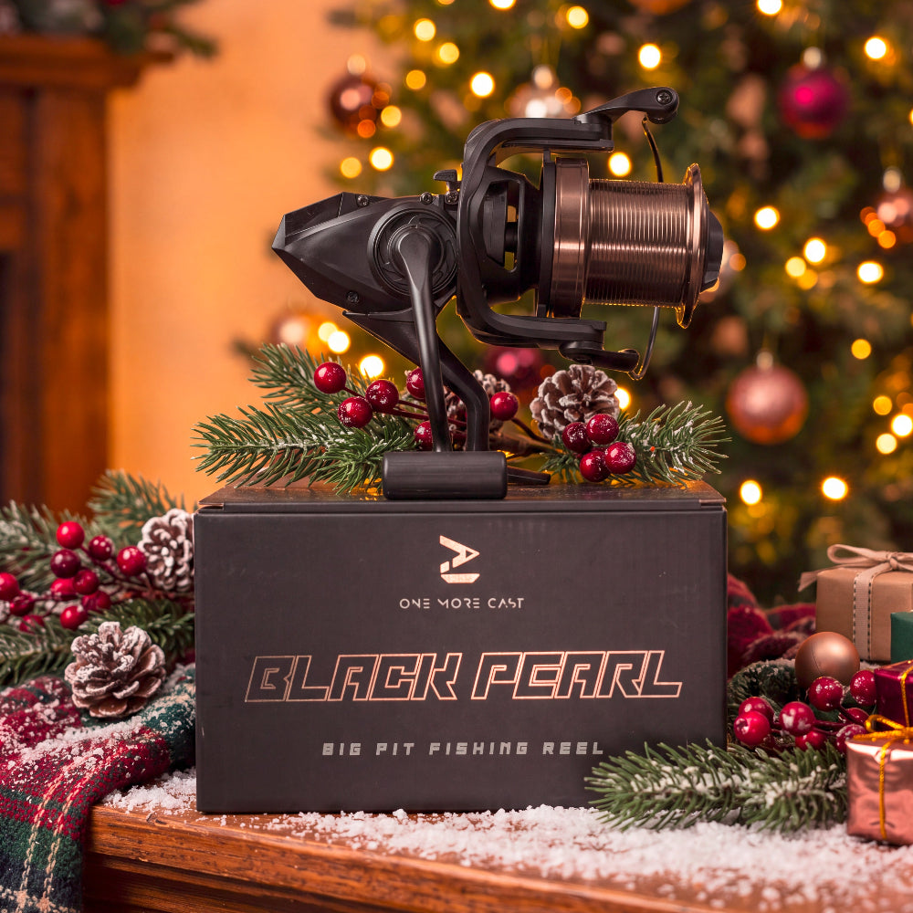 Black Pearl Big Pit Carp Reels Trio