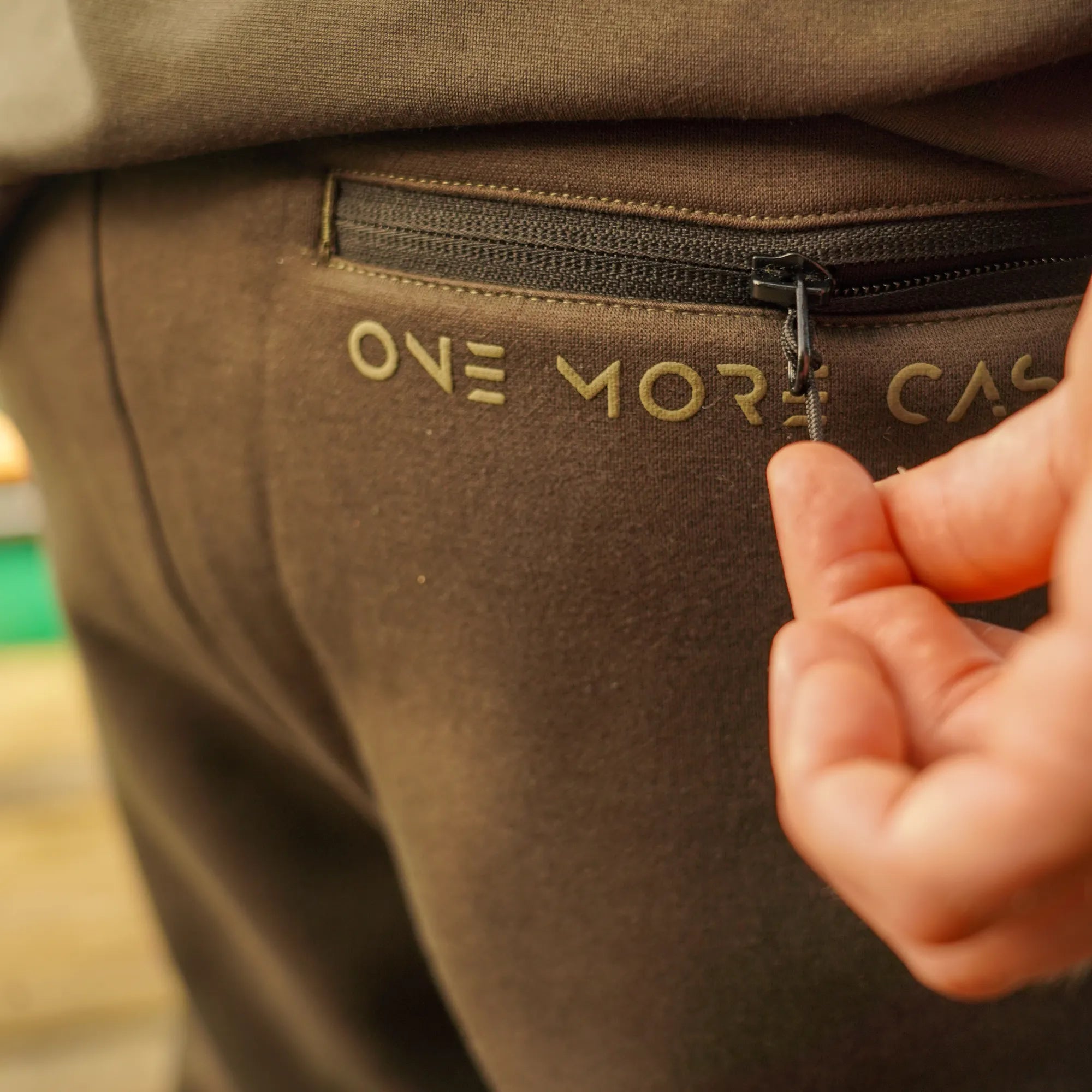 OMC One More Cast Joggers Split Splash Camo Trousers