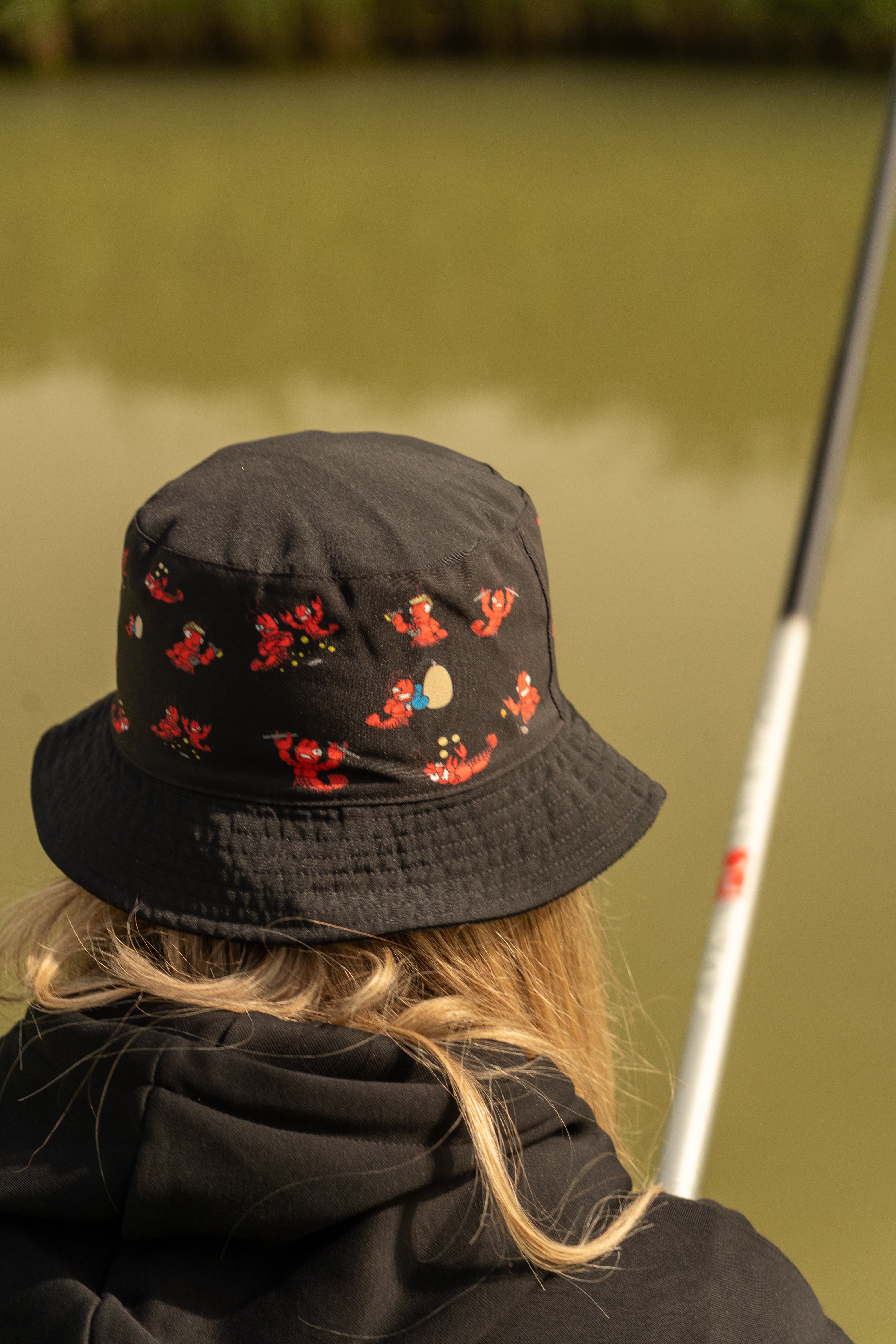 Captain Crayfish Bucket Hat - Reversible