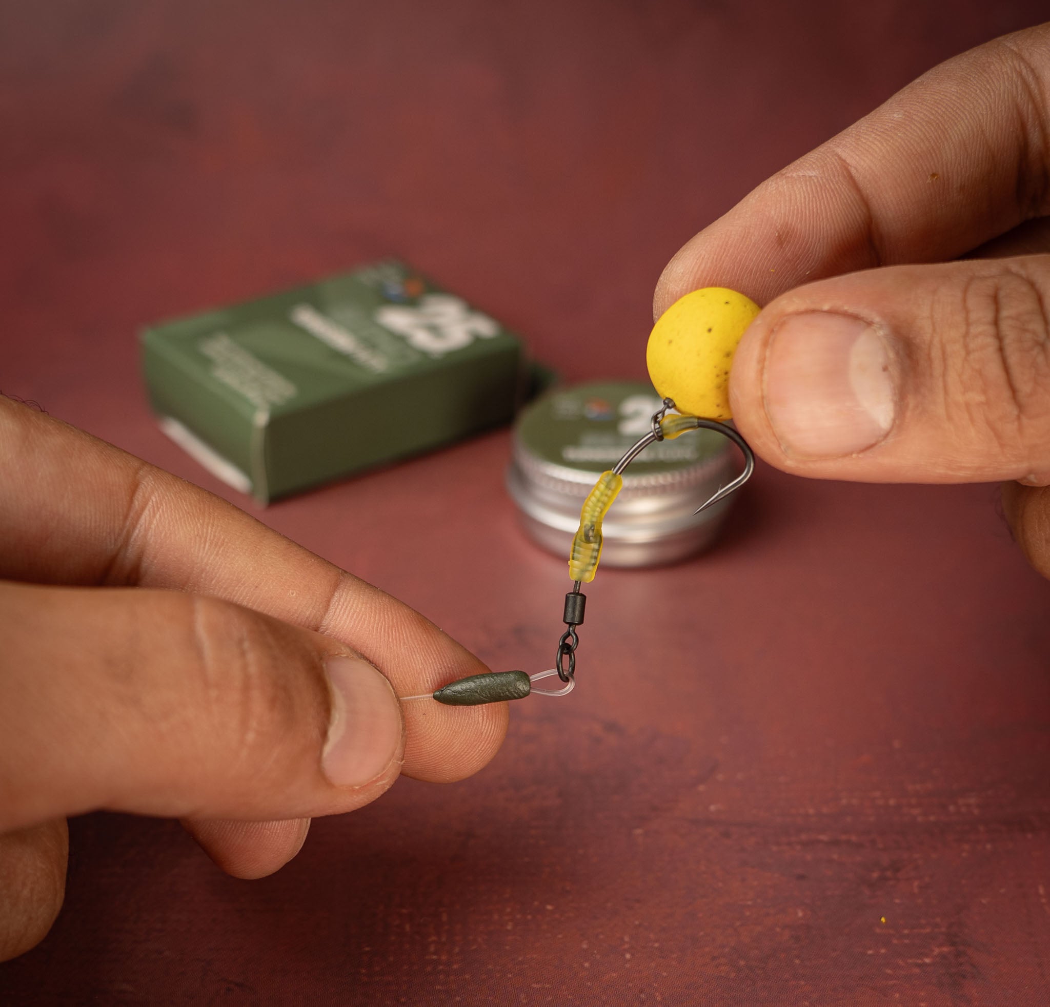 Meta Terminal Tackle All-In-1 Fuzed Leader Lead clip Cornaliner Spinner Rig