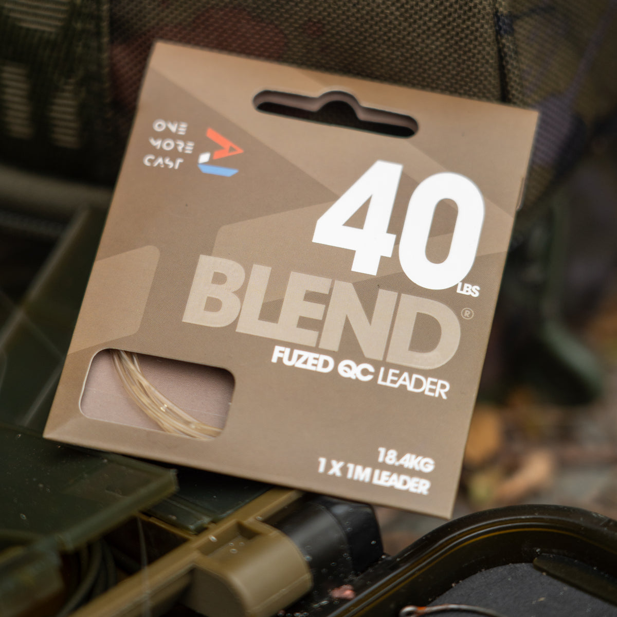 Mezclar líder de control de calidad fusionado 40 lbs