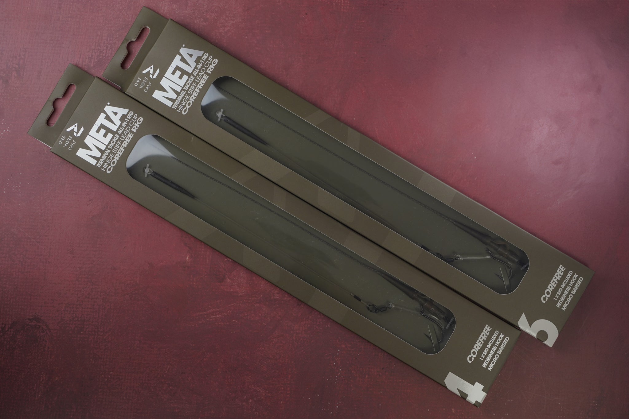 Meta Terminal Tackle All-in-1 Rig Corefree Double Over Hinge