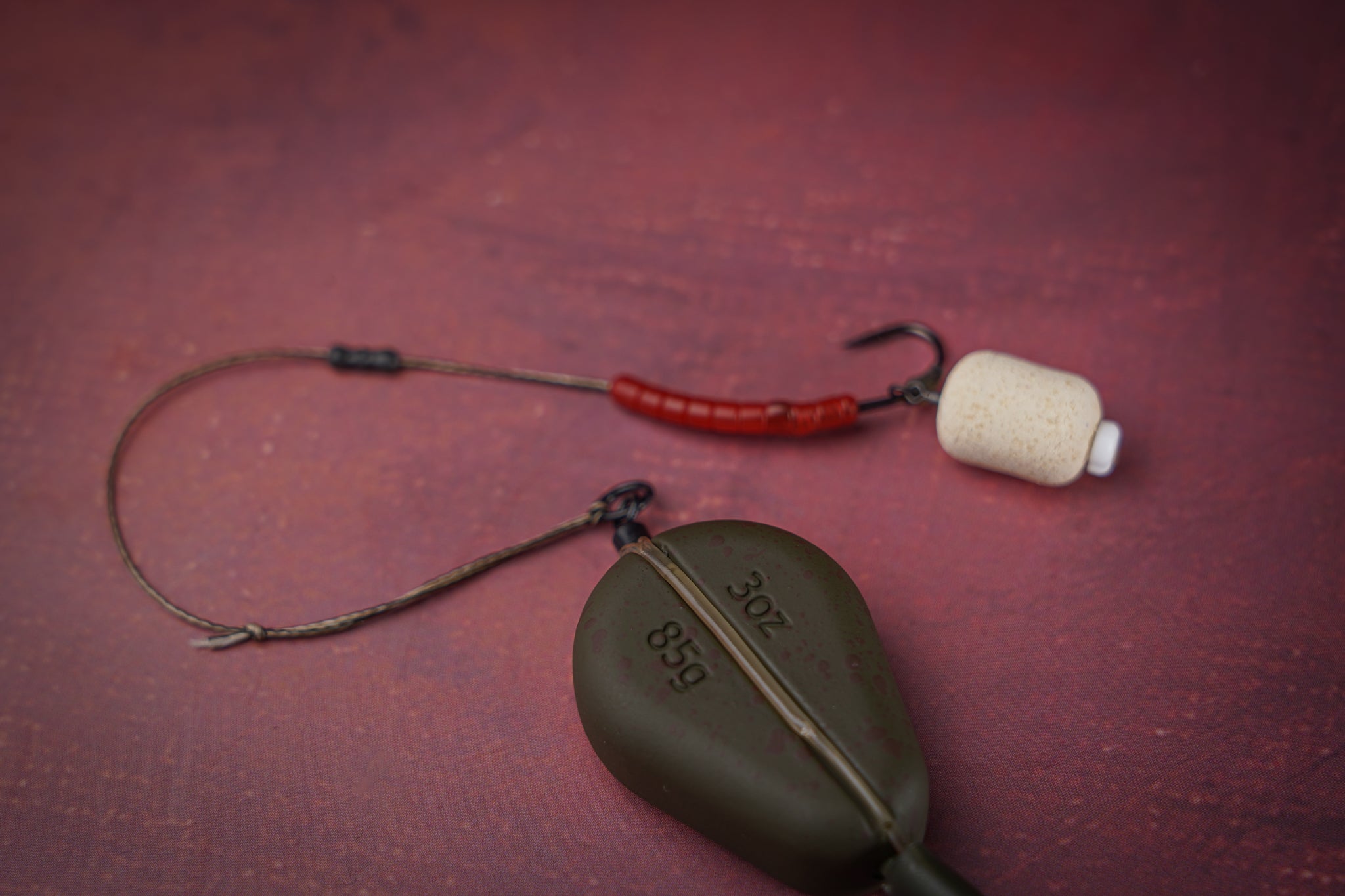 OMC One More Cast Inline Flat Pear Lead