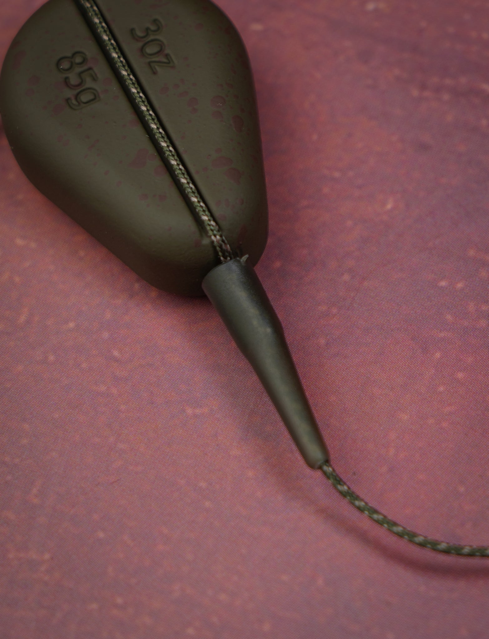 OMC One More Cast Inline Flat Pear Lead