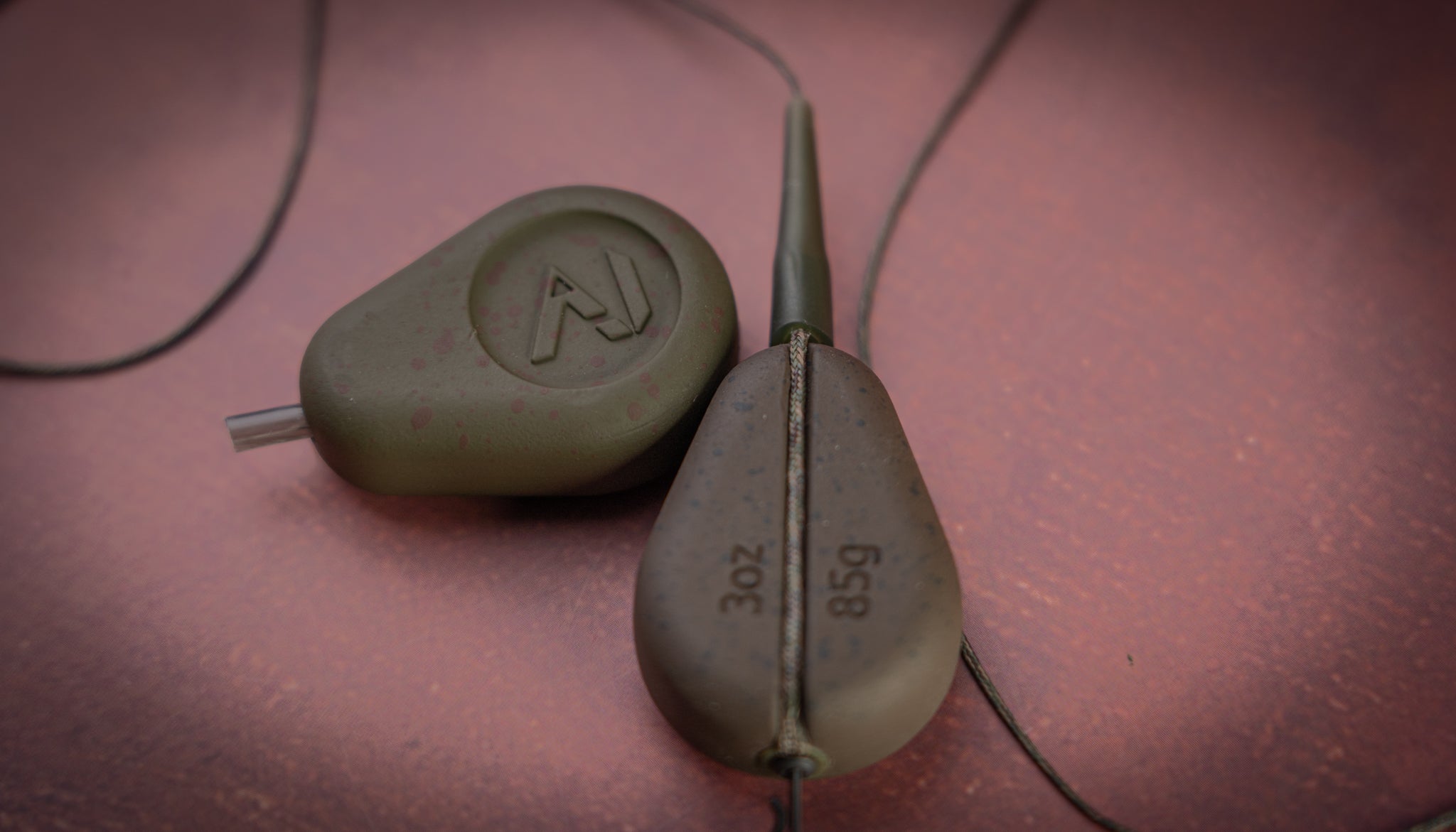 OMC One More Cast Inline Flat Pear Lead