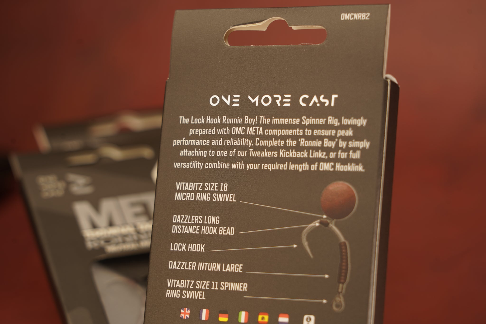 OMC One More Cast META Lock Hook Ronnie Boy neutral micro barbed barbless size 6 4 2