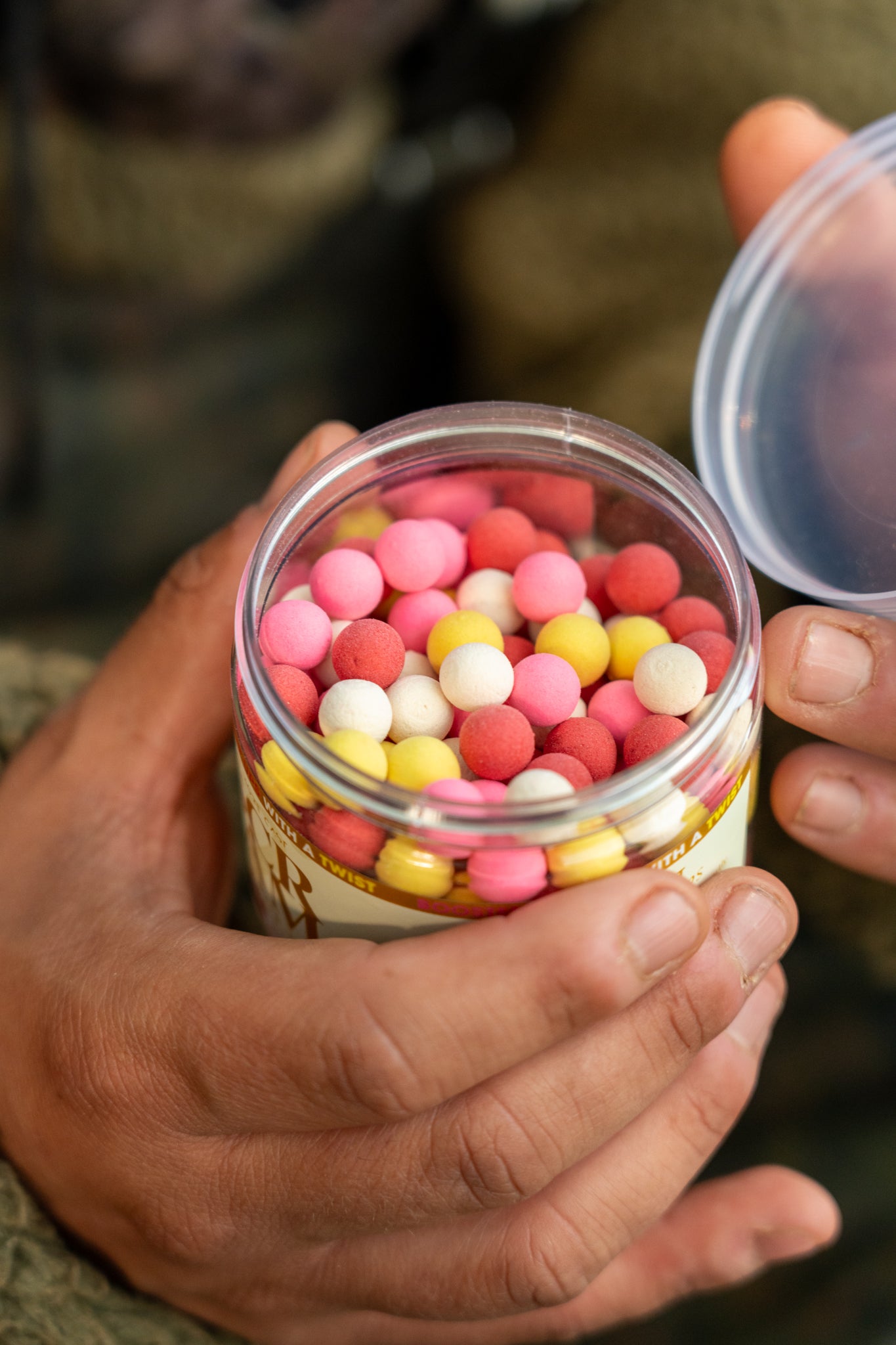iScream Boosted Mini Fluoro Pop Ups 10mm White Pink Yellow Red OMC One More Cast