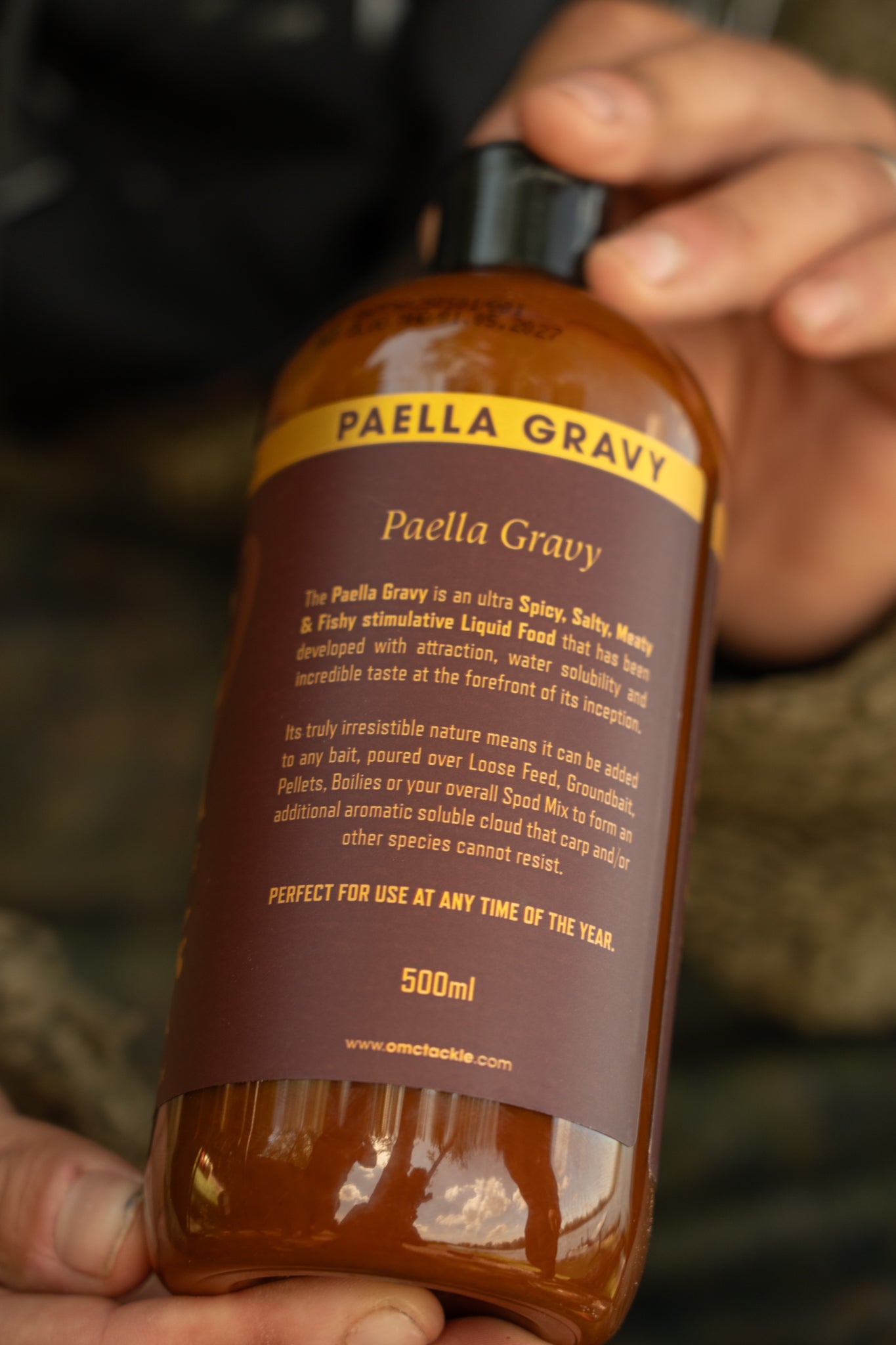 Paella Gravy Liquid Food Carp OMC One More Cast