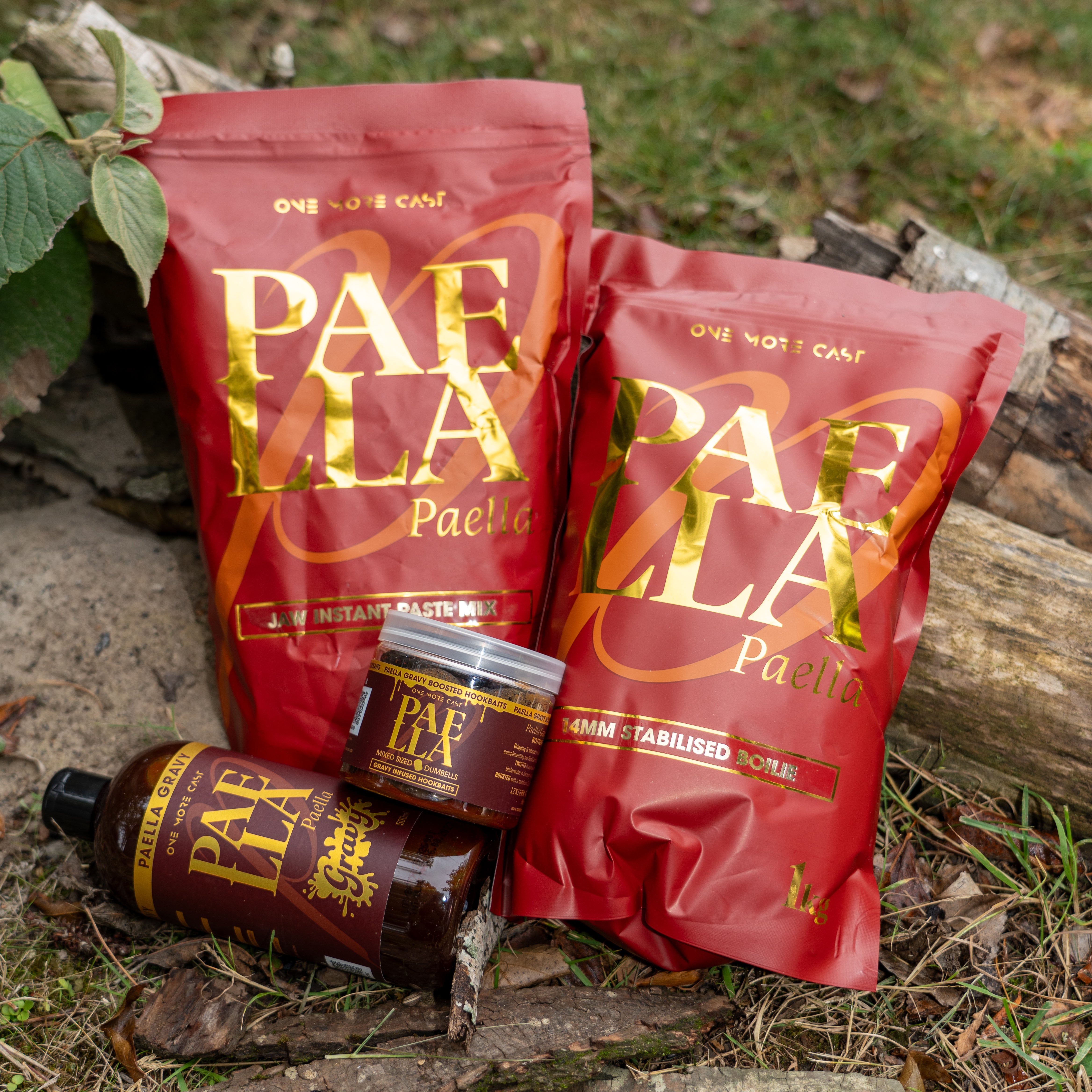 RIVER BAIT BUNDLE OMC ONE MORE CAST CARP CHUB BABRBEL PAELLA PASTE BOILIES