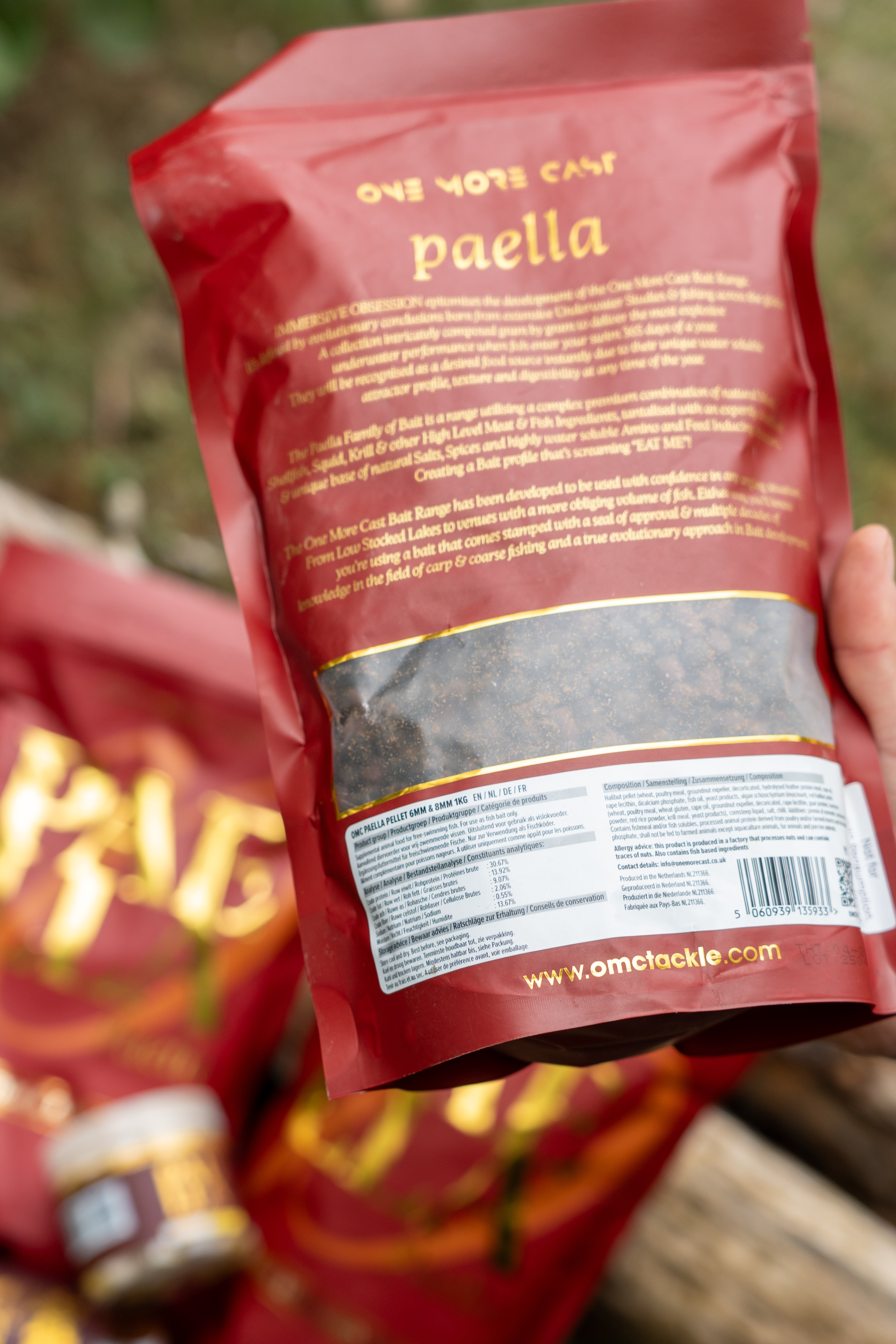 WEEKNDER BAIT BUNDLE OMC ONE MORE CAST CARP CHUB BABRBEL PAELLA ISCREAM STICK MIX PELLET POP UP WAFTER BOILIES