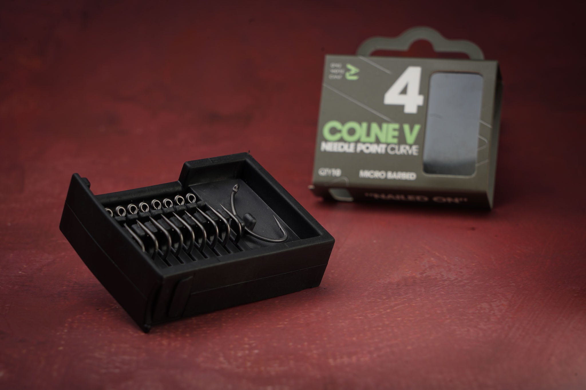One More Cast COLNE-V Needle Point Hooks (Curves)