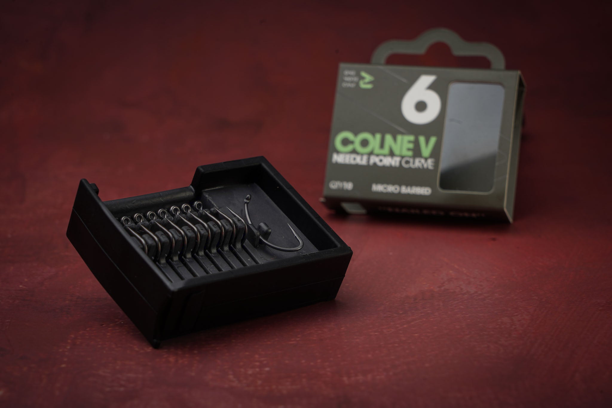 One More Cast COLNE-V Needle Point Hooks (Curves)