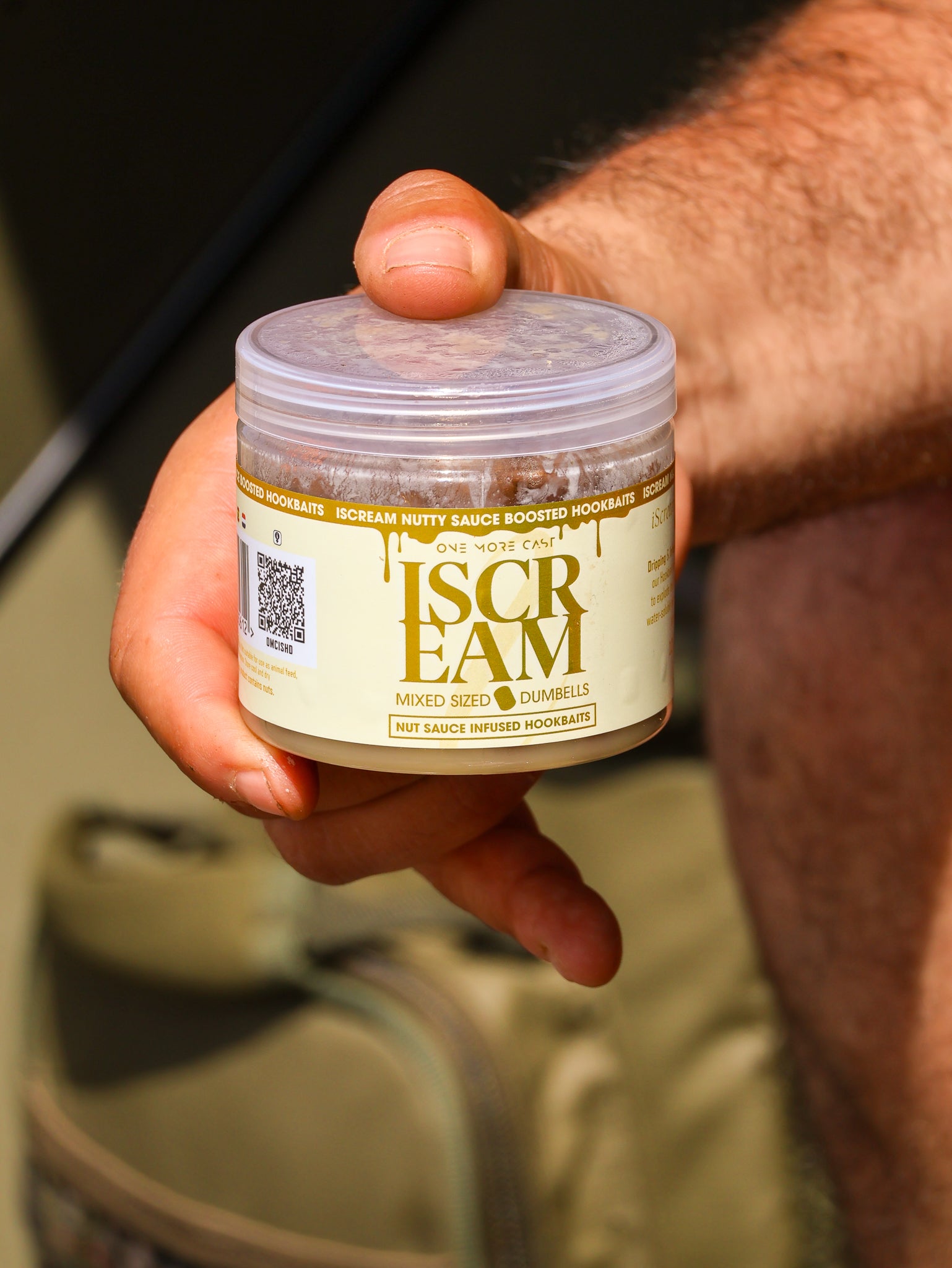 OMC One More Cast Bait iScream infused nutty sauce dumbells hard hookers hardened