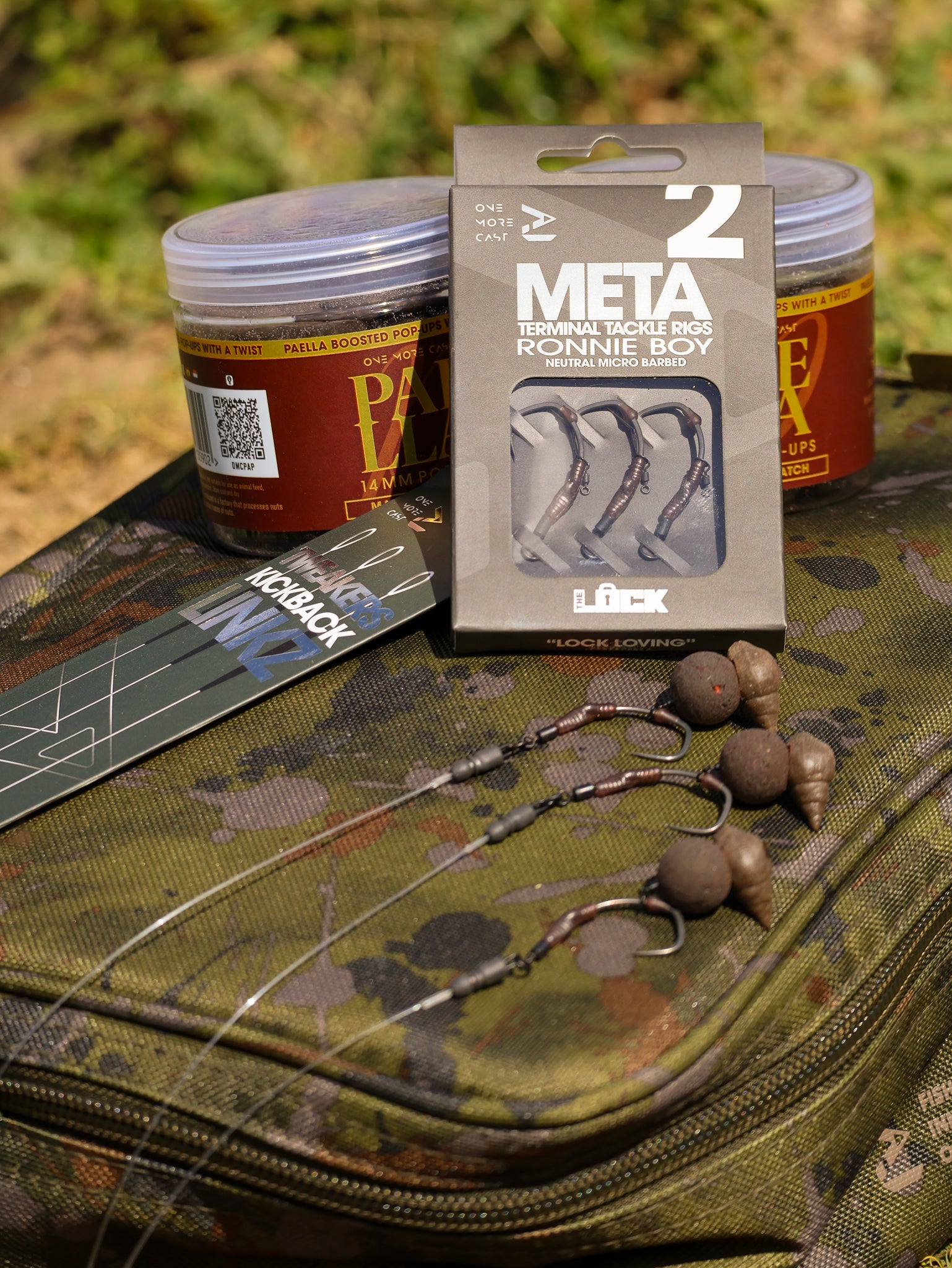 OMC One More Cast META Lock Hook Ronnie Boy neutral micro barbed barbless size 6 4 2