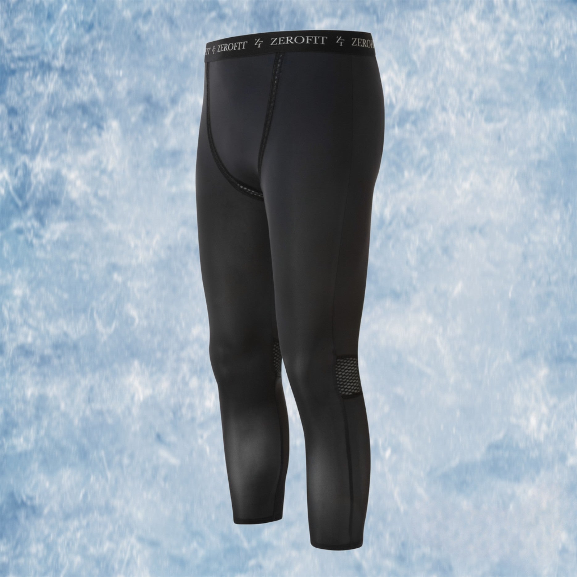 Zerofit ICESKIN Cooling Summer Leggings Black