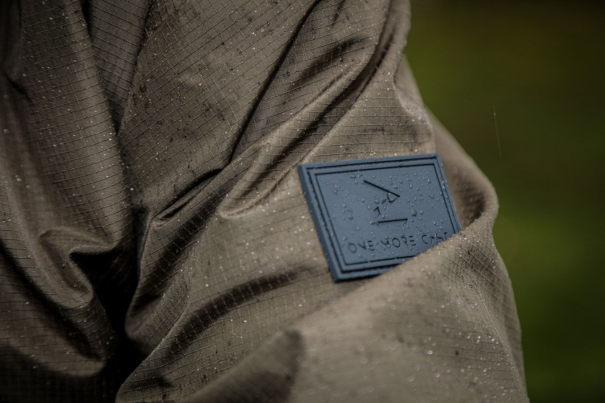 Forest Green Mrigal Spring Water Resistant Jacket