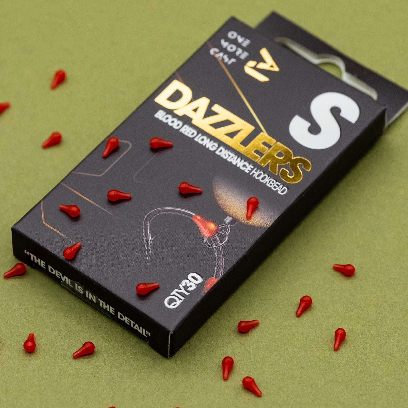 Dazzlers Blood Red Long Distance Hookbead