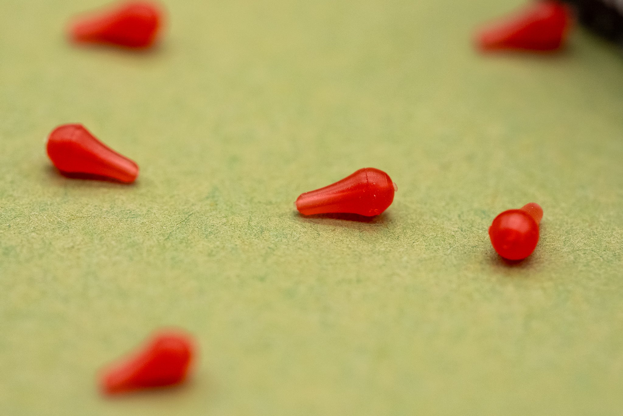 Dazzlers Blood Red Long Distance Hookbead
