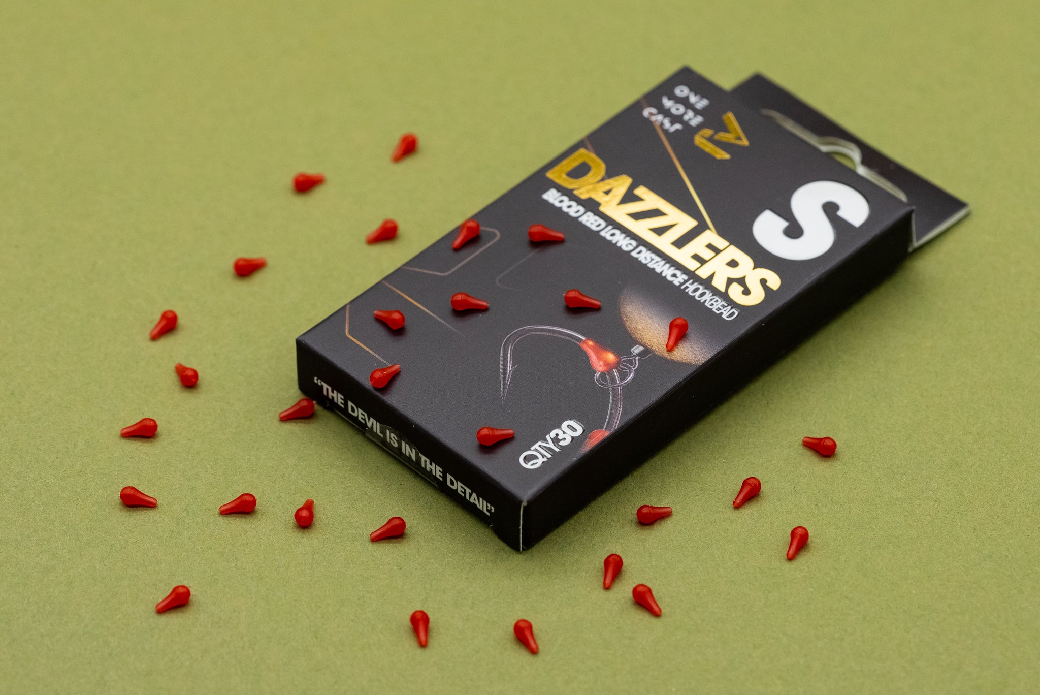 Dazzlers Blood Red Long Distance Hookbead