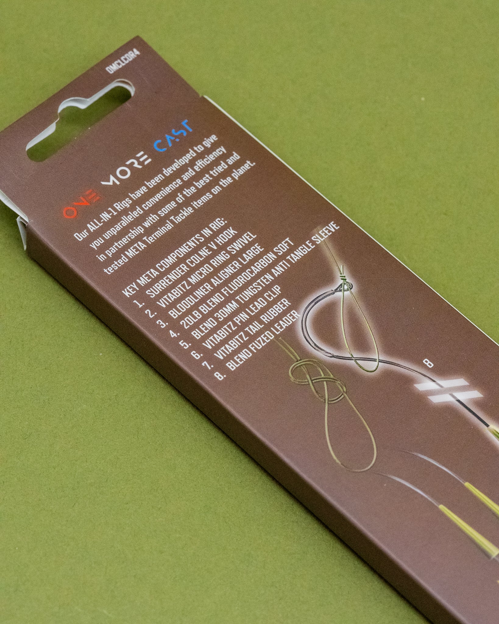 Meta Terminal Tackle All-In-1 Rig - Fuzed Leader Leadclip D-Rig
