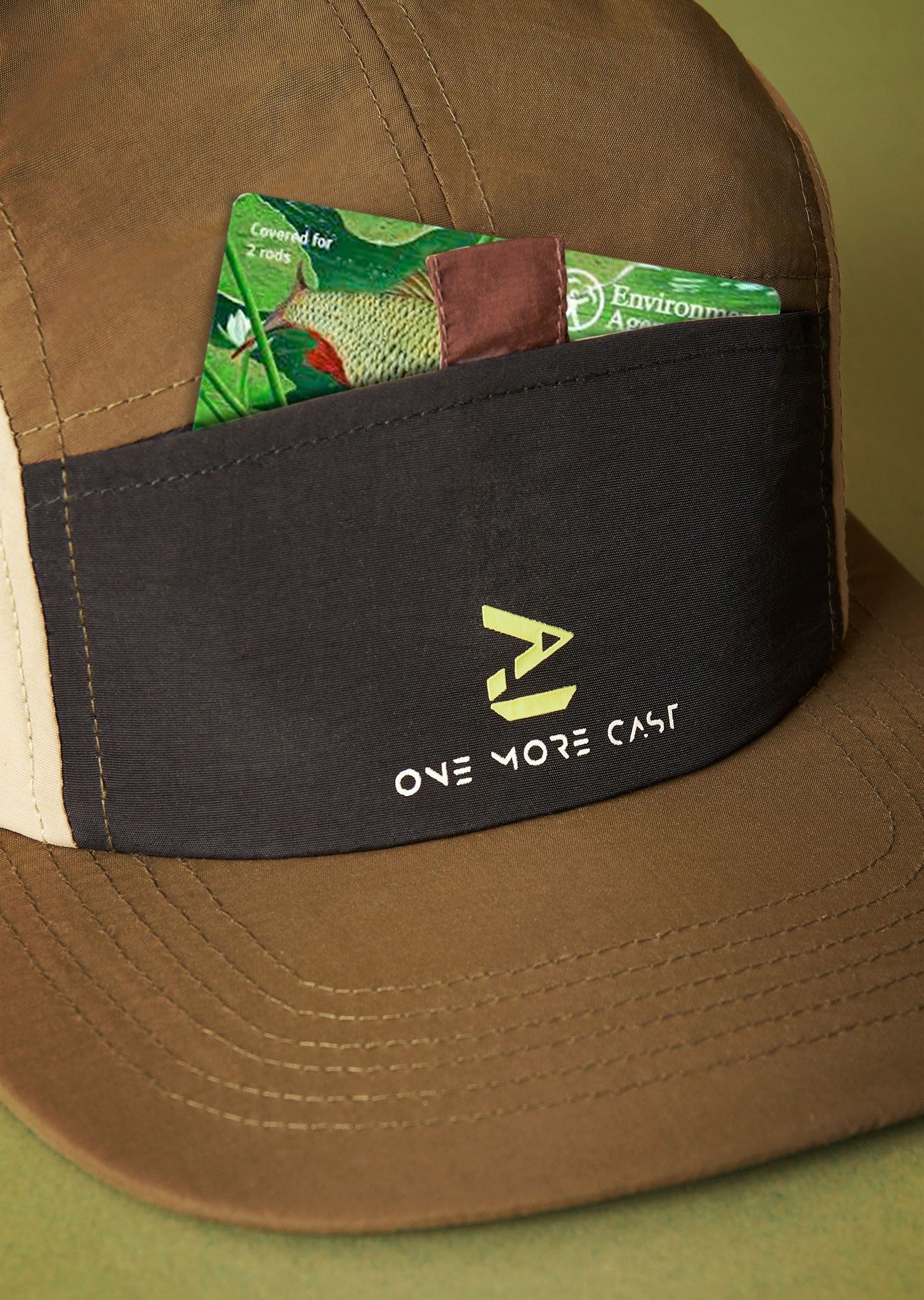 One More Cast Mirror 5 Panel Cap