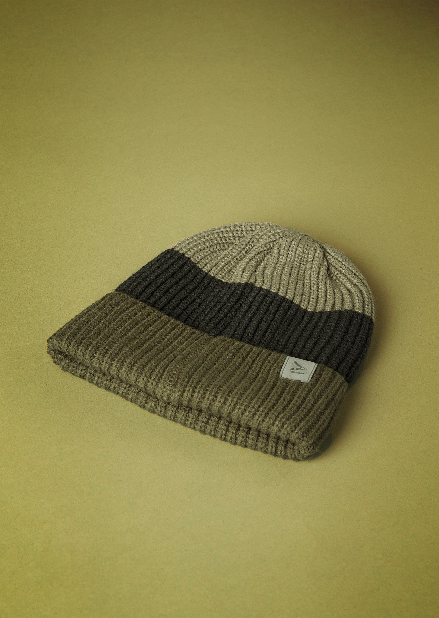 Big Head Beanie - Deep Green (Water Repellent Technology)