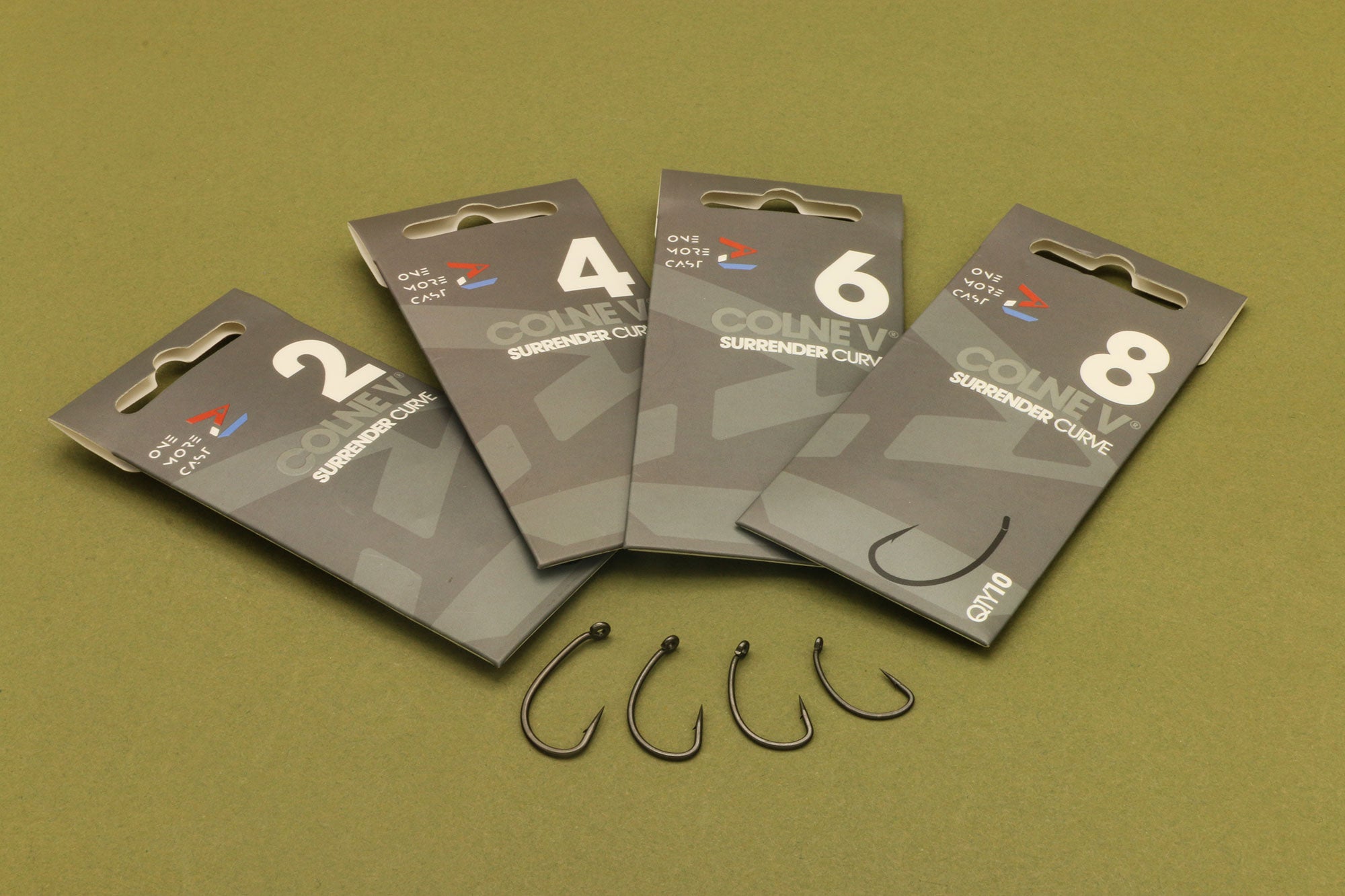 One More Cast COLNE-V Surrender Curve Hooks