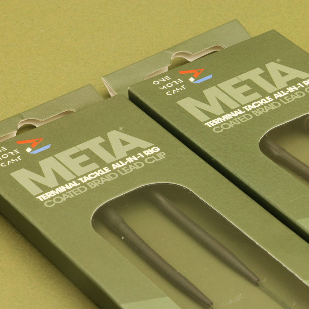 One More Cast Meta Terminal Tackle All-In-1 Rig Coated Braid Lead Clip