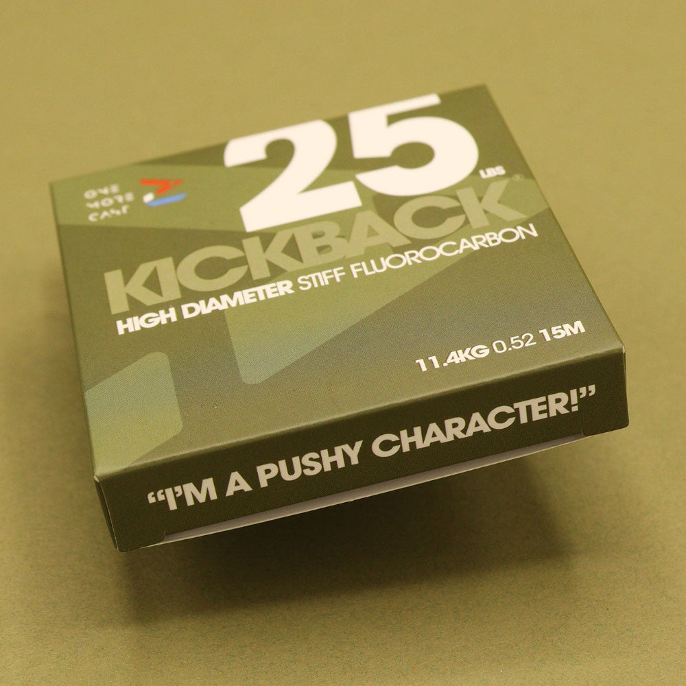 One More Cast Kickback High Diameter Stiff Fluorocarbon