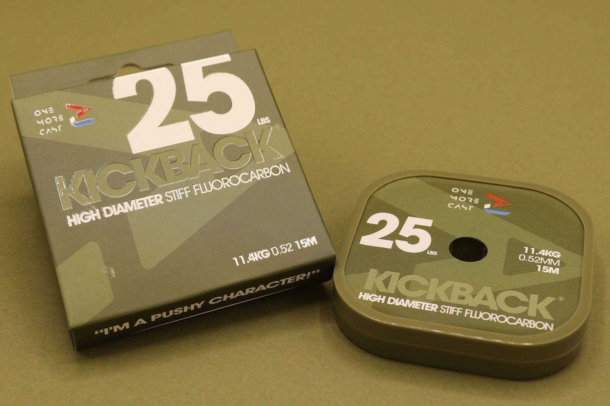One More Cast Kickback High Diameter Stiff Fluorocarbon