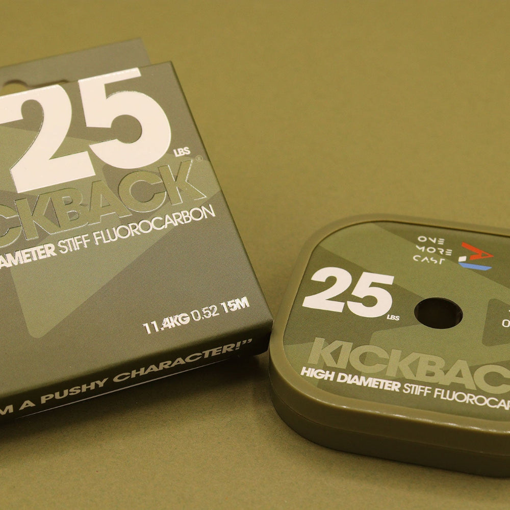 One More Cast Kickback High Diameter Stiff Fluorocarbon