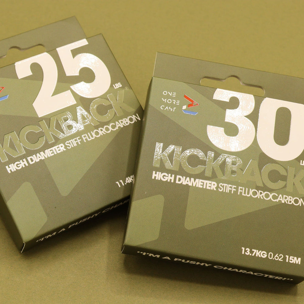 One More Cast Kickback High Diameter Stiff Fluorocarbon