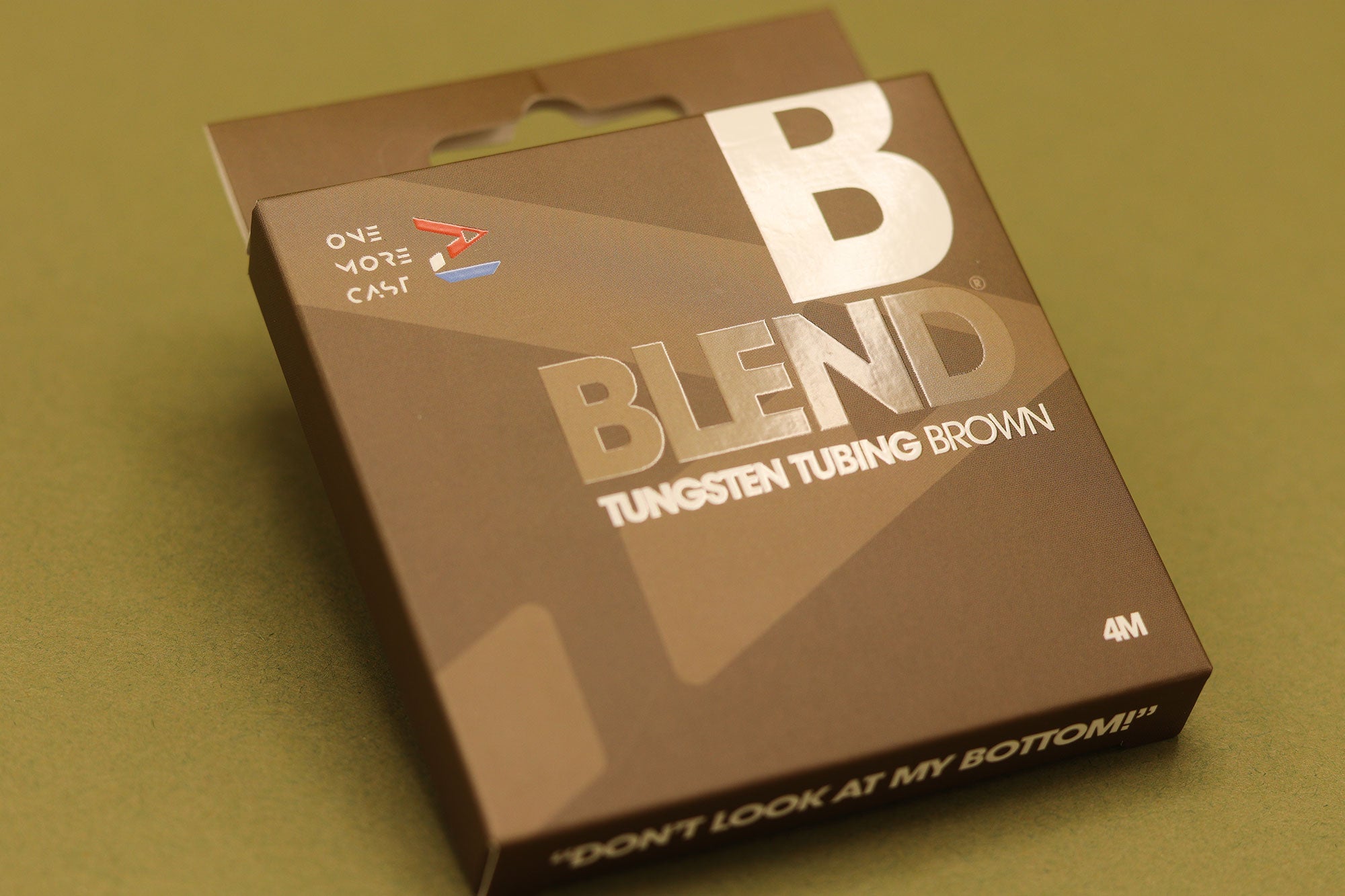 One More Cast Blend Tungsten Tubing Brown