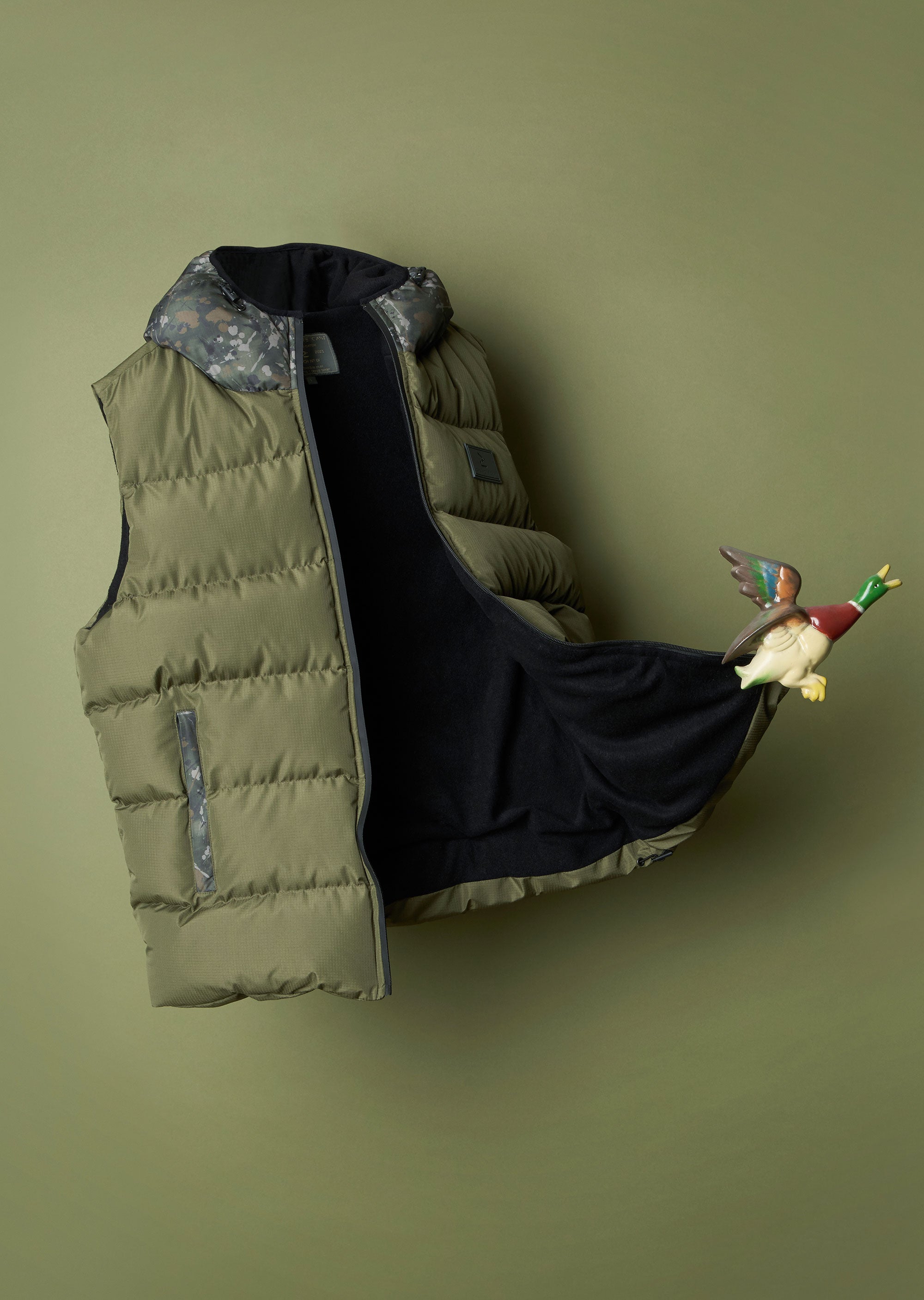 OMC One More Cast Wuchang Puffer Gilet