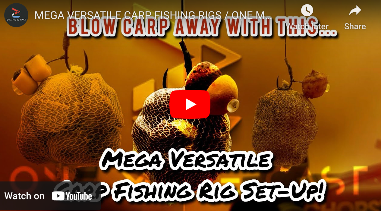 MEGA VERSATILE CARP FISHING RIGS / ONE MORE CAST / ALI HAMIDI / CHRIS HAYDON