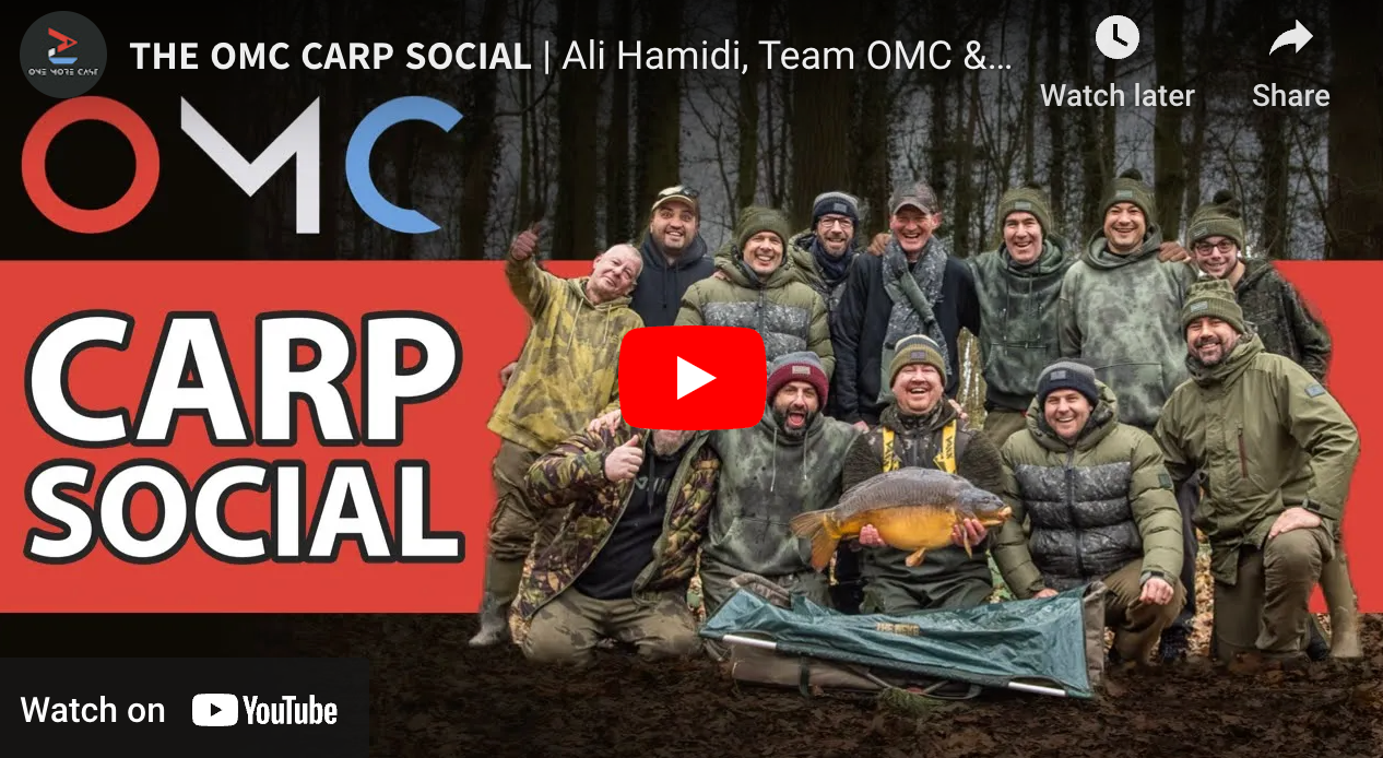 𝗧𝗛𝗘 𝗢𝗠𝗖 𝗖𝗔𝗥𝗣 𝗦𝗢𝗖𝗜𝗔𝗟 | Ali Hamidi, Team OMC & 4 Customers go Winter Carp Fishing