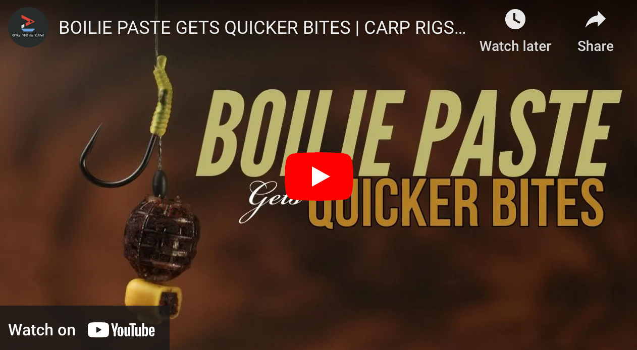 BOILIE PASTE GETS QUICKER BITES | CARP RIGS | CARP FISHING | ONE MORE CAST | ALI HAMIDI