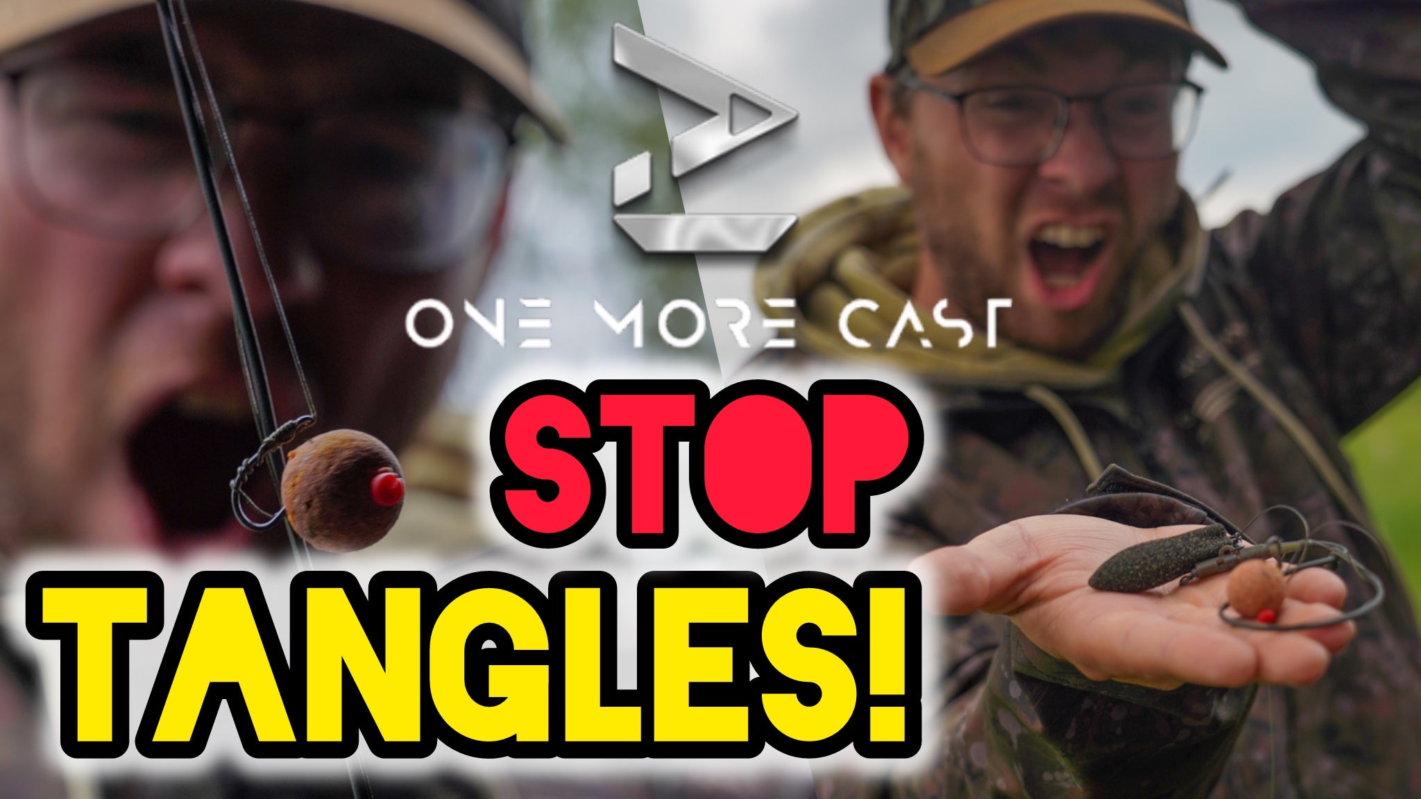 carp fishing fails tangles